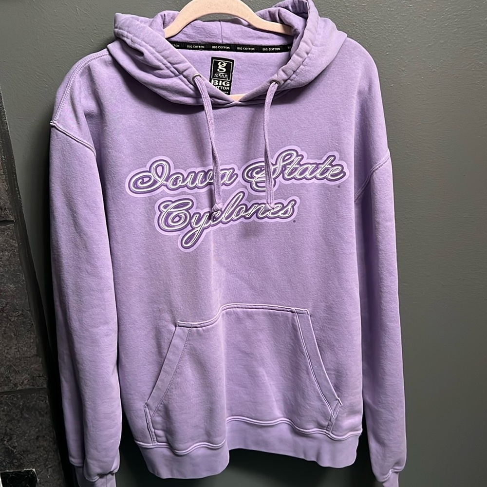Iowa State Cyclone Hoodie. Purple XL